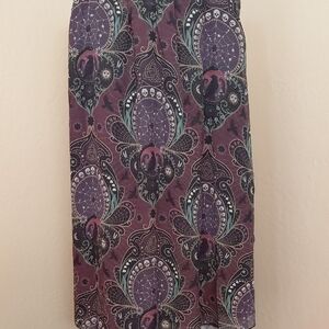 Disturbia Women Plus Size Clarette Chiffon Layered Midi Skirt - NWT